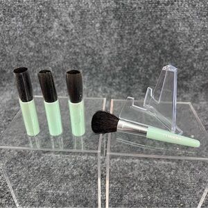 Lot Of 4 Clinique Powder Or Blush Brush  2.75” & 4”